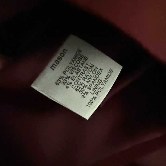 Mason X Barney’s New York Wine Cap Sleeve Shift Dress Size 4 NWT - Picture 8 of 8